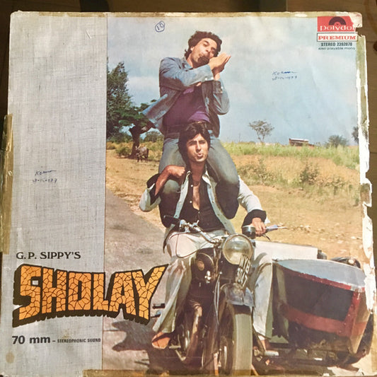 R. D. Burman : Sholay (LP, Album)