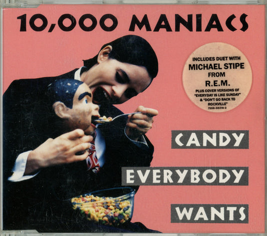 10,000 Maniacs : Candy Everybody Wants (CD, Single, WME)