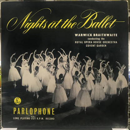 Warwick Braithwaite, Orchestra Of The Royal Opera House, Covent Garden : Nights At The Ballet (LP, Mono)