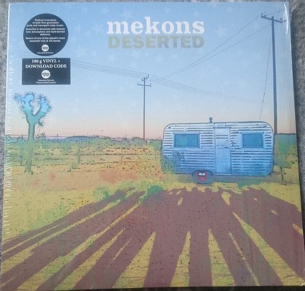 The Mekons : Deserted (LP, Album, 180)