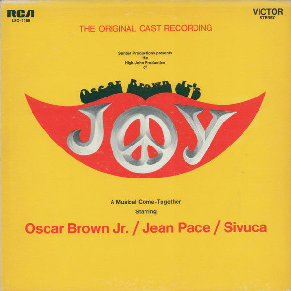 Oscar Brown Jr. / Jean Pace / Sivuca : Joy (LP, Album)