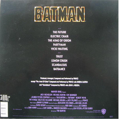 Prince : Batman™ (Motion Picture Soundtrack) (LP, Album)