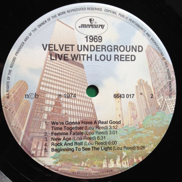 The Velvet Underground : 1969 Velvet Underground Live With Lou Reed (2xLP, Album, RE, Gat)