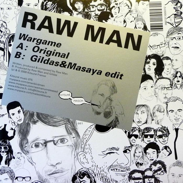 Raw Man : Wargame (12")