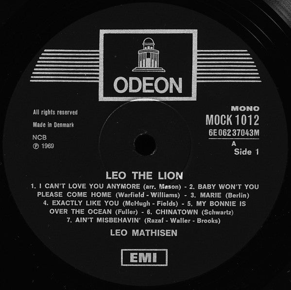 Leo Mathisen : Leo "The Lion" (LP, Comp)