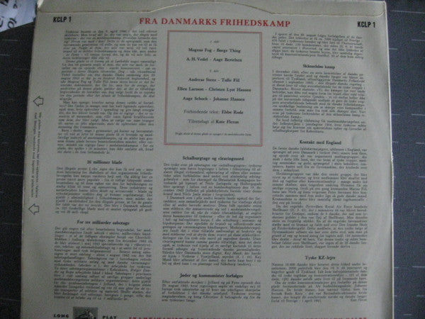 Various : Fra Danmarks Frihedskamp (12", Mono)