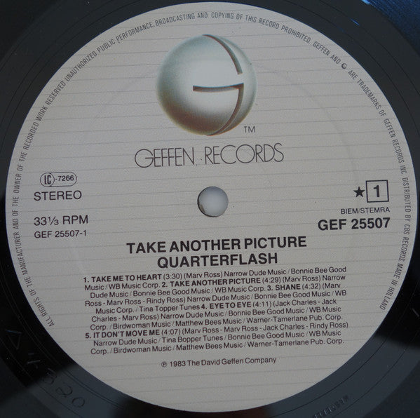 Quarterflash : Take Another Picture (LP, Album)