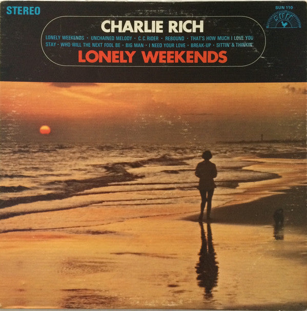 Charlie Rich : Lonely Weekends (LP, Comp)