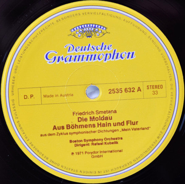 Bedřich Smetana, Antonín Dvořák, Rafael Kubelik : Die Moldau (Vltava) / Aus Böhmens Hain Und Flur / Slawische Tänze (LP, Comp)