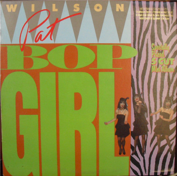 Pat Wilson (2) : Bop Girl (12", MiniAlbum)