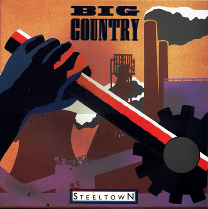 Big Country : Steeltown (LP, Album, RP, Pol)