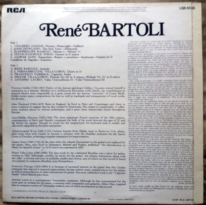 René Bartoli : René Bartoli (LP, Album)