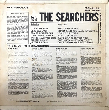 The Searchers : It's The Searchers (LP, Album, Mono)