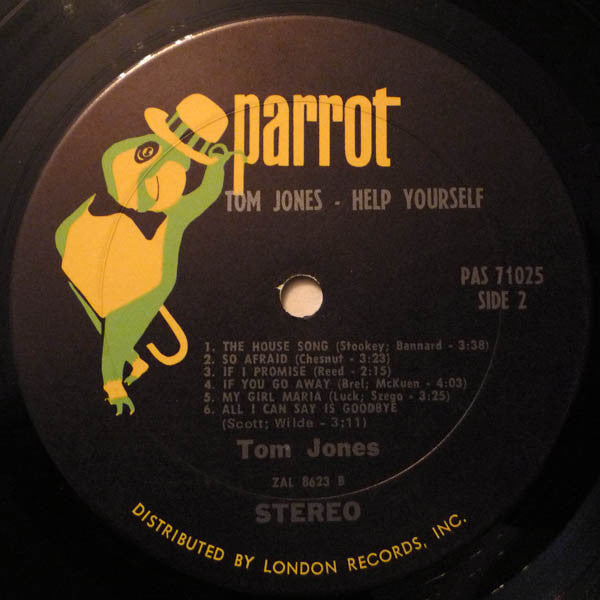 Tom Jones : Help Yourself (LP, Album)