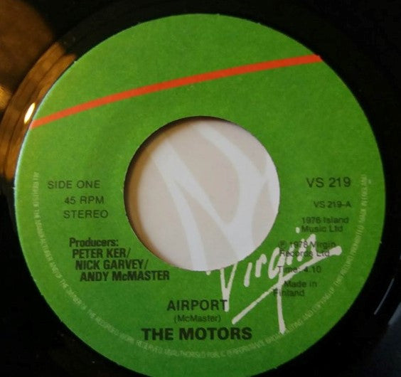 The Motors : Airport (7", Single)