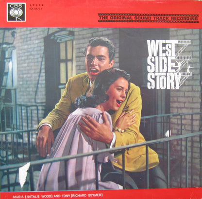 Leonard Bernstein : West Side Story (The Original Sound Track Recording) (LP, Album, Mono, Gat)