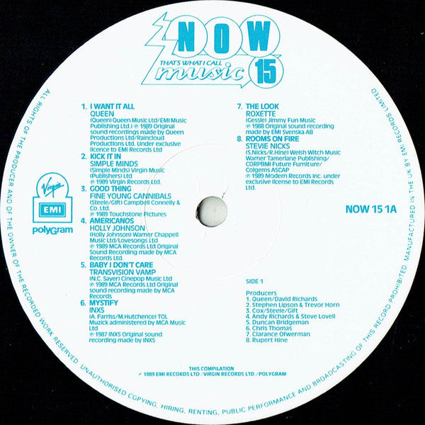 Various : Now That's What I Call Music 15 (2xLP, Comp)