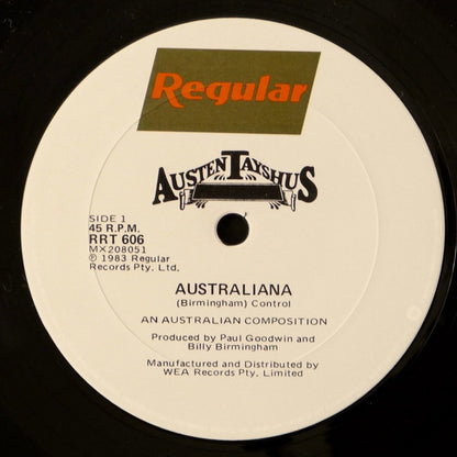 Austen Tayshus : Australiana (12", Single, RP)