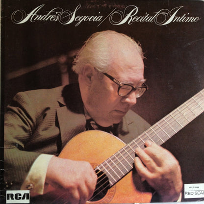 Andrés Segovia : Recital Intimo (LP)