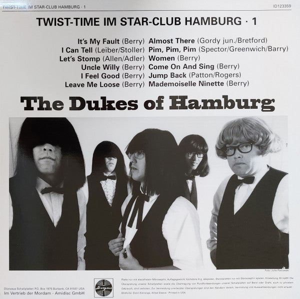 The Dukes Of Hamburg : Twist-Time Im Star-Club Hamburg 1 (LP)