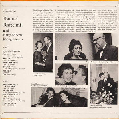 Raquel Rastenni Med Harry Felberts Orkester Og Kor : Raquel Rastenni (10")