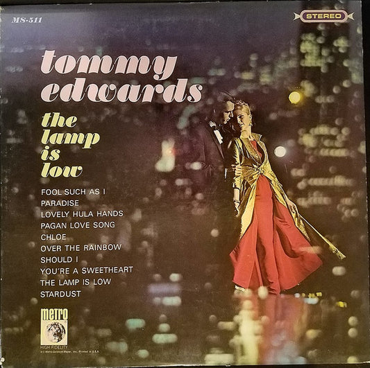 Tommy Edwards : The Lamp Is Low (LP)