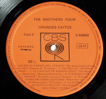 The Brothers Four : Grandes Exitos (LP, Comp)