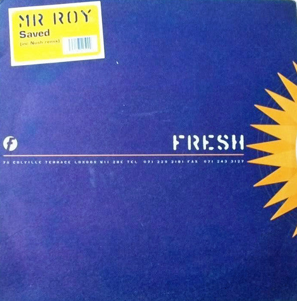 Mr. Roy : Saved (12")