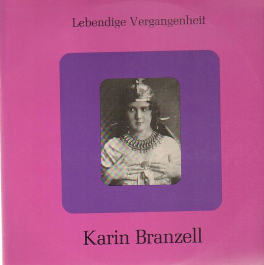 Karin Branzell : Lebendige Vergangenheit - Karin Branzell (LP, Comp, Mono)