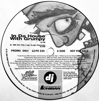 Various : In Da House With Grumpy (12", Promo)