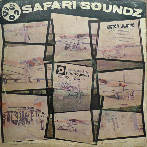 Sir Victor Uwaifo & His Melody Maestroes : Safari Disco Soundz (LP, Album)