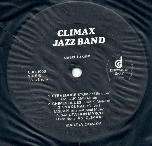 Climax Jazz Band : Direct To Disk (LP, Ltd)