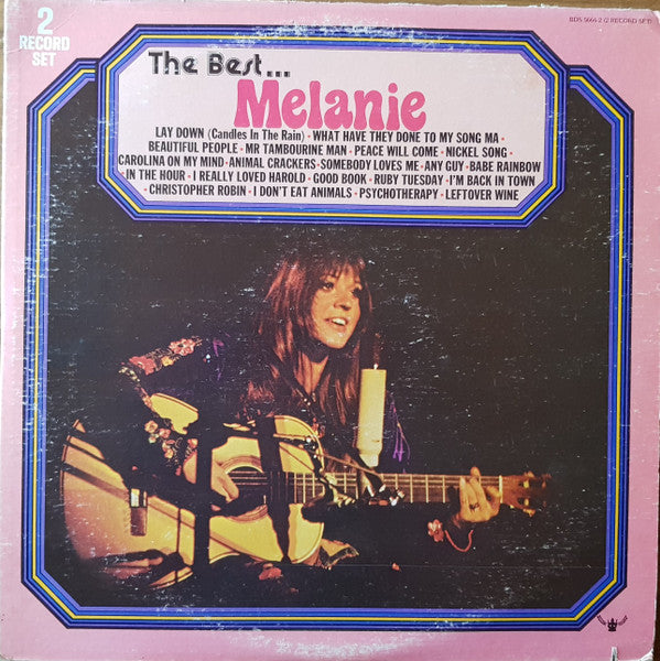 Melanie (2) : The Best...Melanie (2xLP, Comp)