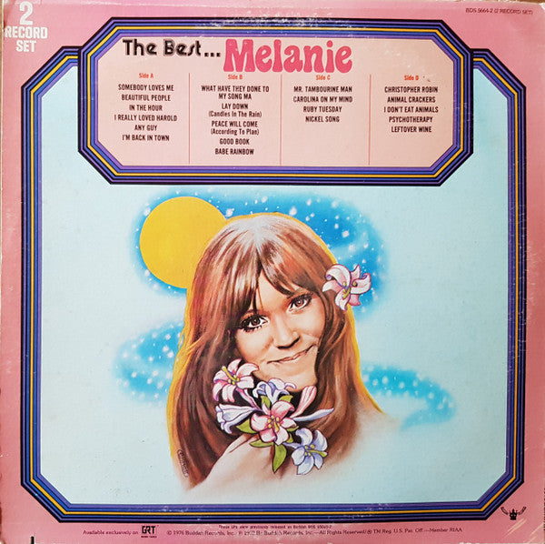 Melanie (2) : The Best...Melanie (2xLP, Comp)