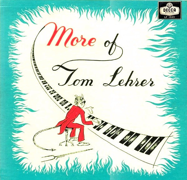 Tom Lehrer : More Of Tom Lehrer (10", Mono, RP)