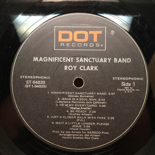 Roy Clark : The Magnificent Sanctuary Band (LP, Album, Club)