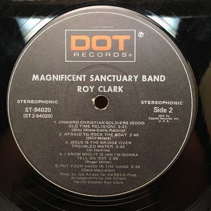 Roy Clark : The Magnificent Sanctuary Band (LP, Album, Club)