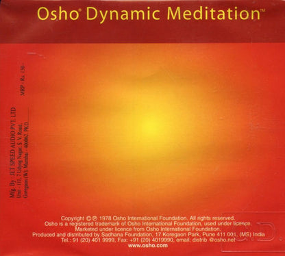 Music From The World Of OSHO : Osho Dynamic Meditation (CD, Album)