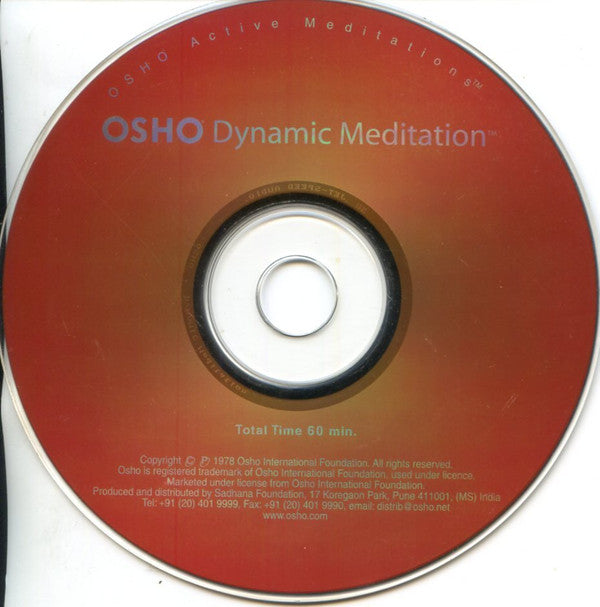 Music From The World Of OSHO : Osho Dynamic Meditation (CD, Album)