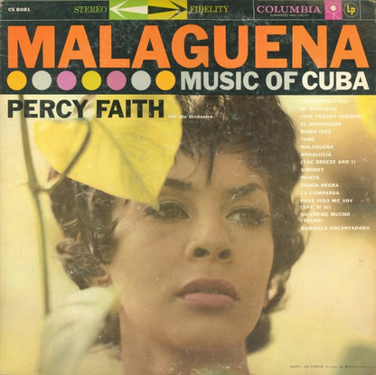 Percy Faith & His Orchestra : Malagueña (Music Of Cuba) (LP, Album)