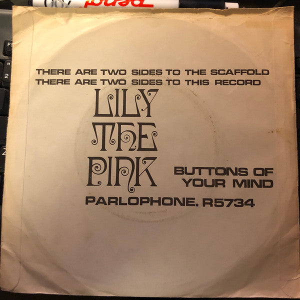 Scaffold : Lily The Pink (7", Single, Whi)