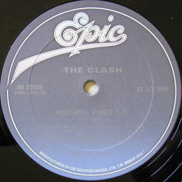 The Clash : Rock The Casbah (12", Single)