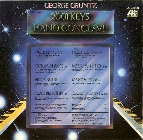 George Gruntz : 2001 Keys - Piano Conclave (LP, Album)