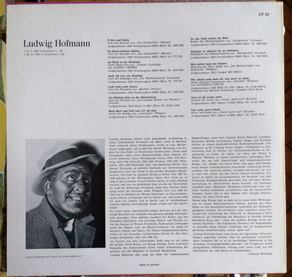 Ludwig Hofmann : Ludwig Hofmann (LP)