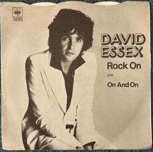 David Essex : Rock On (7", Single, Sol)