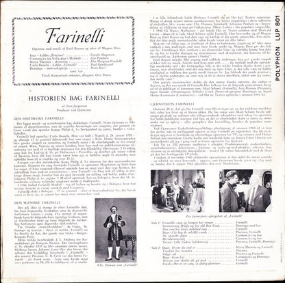 Various : Farinelli (10", Mono)