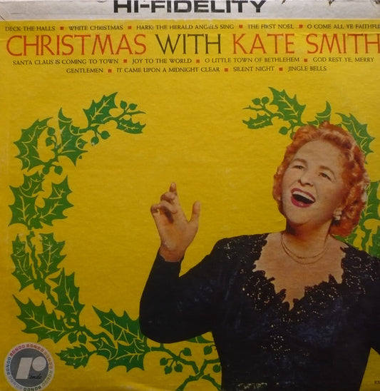 Kate Smith (2) : Christmas With Kate Smith (LP, Album, Mono)