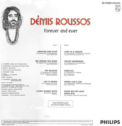 Demis Roussos : Forever And Ever (LP, Album, CID)