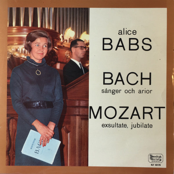 Alice Babs, Johann Sebastian Bach, Wolfgang Amadeus Mozart : Sånger Och Arior / Exsultate, Jubilate (LP, Album)