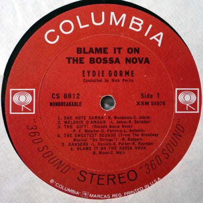 Eydie Gormé : Blame It On The Bossa Nova (LP, Album)